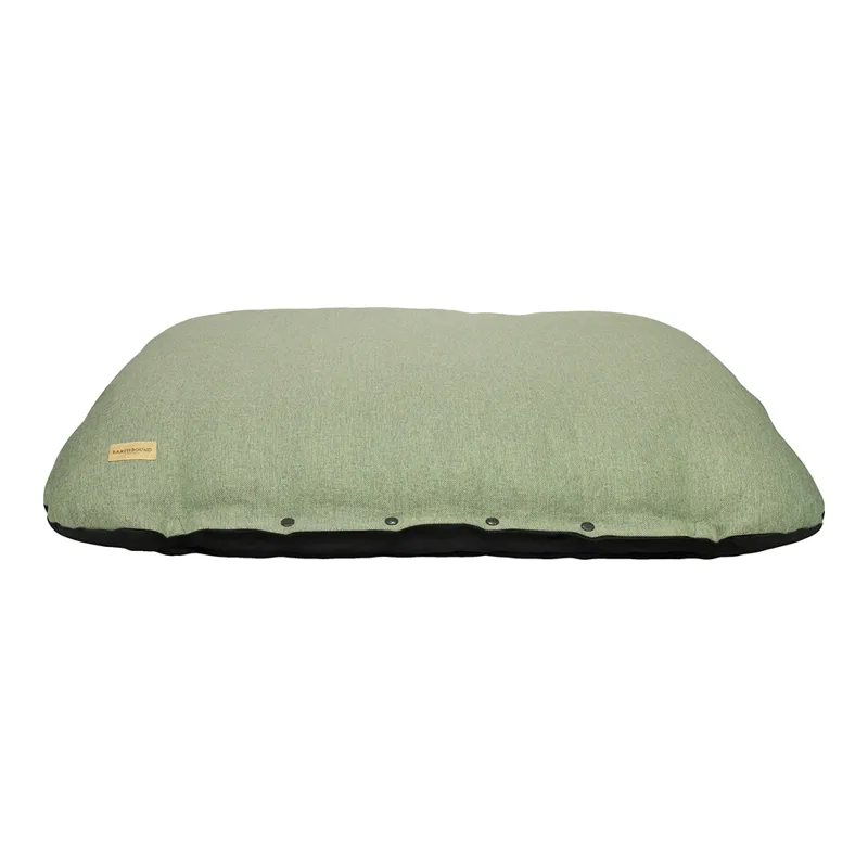 Earthbound Marlow Flat Cushion Moss Green-1